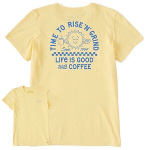 Women's Showtime Rise Coffee Sun Short Sleeve Crusher Tee